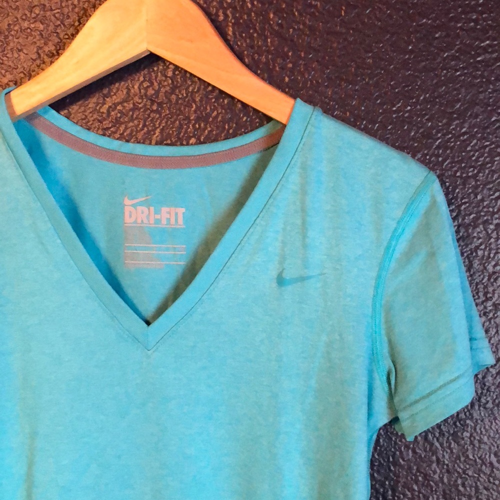 Blue Nike V-Neck